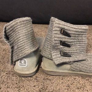 Gray BearPaw Boots